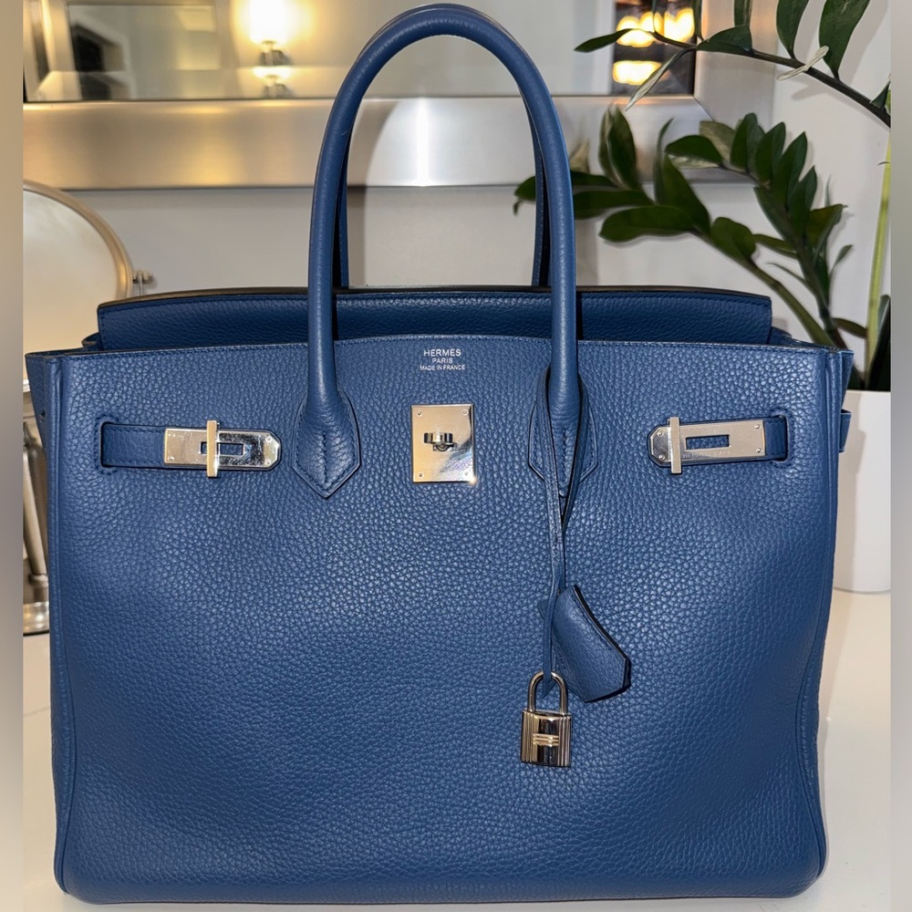 Hermès Birkin 35 in clemence leather
